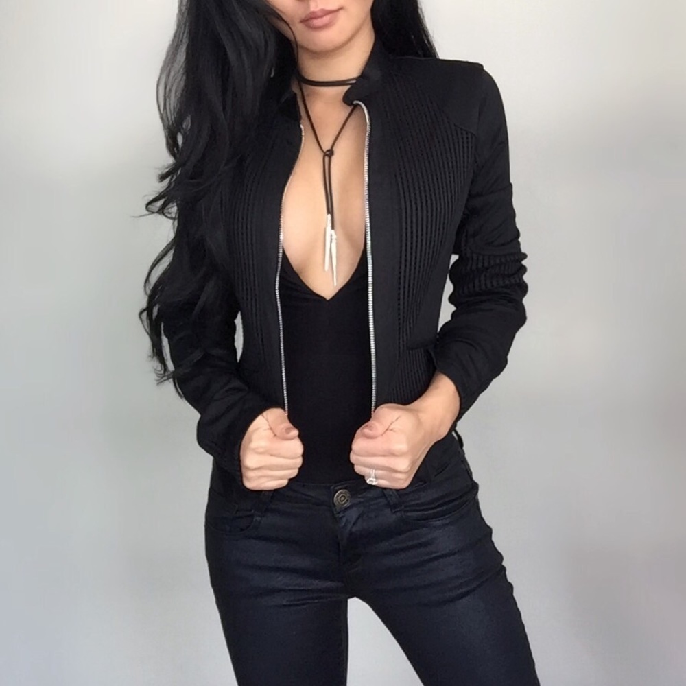 Black Net Jacket